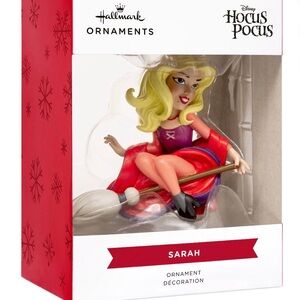 Hallmark Hocus Pocus Sarah Ornament - Red and Blonde